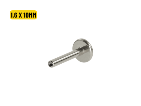 LABRET HASTE TITÂNIO PUSH PIN – 1.6 X 10MM