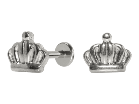 LABRET TITÂNIO PUSH PIN COROA – 1.6MM
