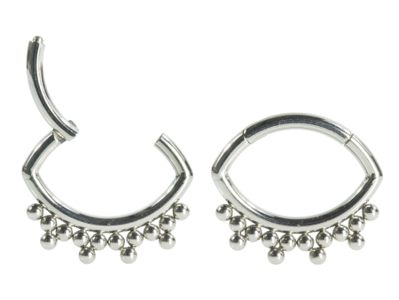 SEGMENTO CLICKER TITÂNIO OVAL INDIANO – 1.2X 10MM