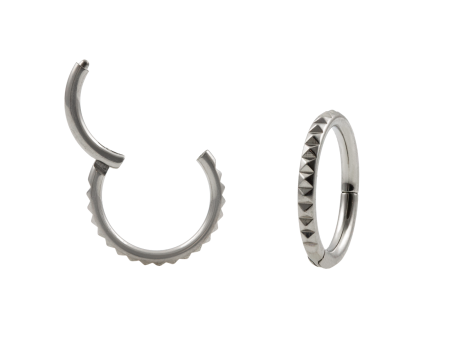 SEGMENTO CLICKER TITÂNIO LAPIDADO – 8MM