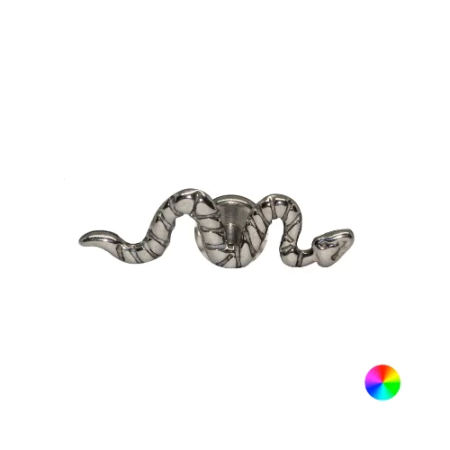 LABRET TITÂNIO R/INTERNA COBRA MAIOR