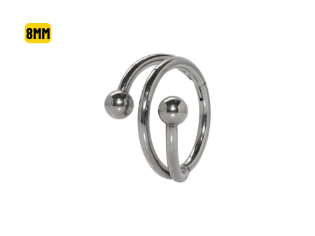 SEGMENTO CLICKER TITÂNIO TWISTER – 8MM