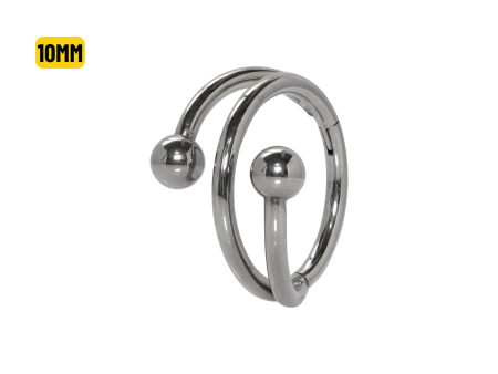 SEGMENTO CLICKER TITÂNIO TWISTER – 10MM