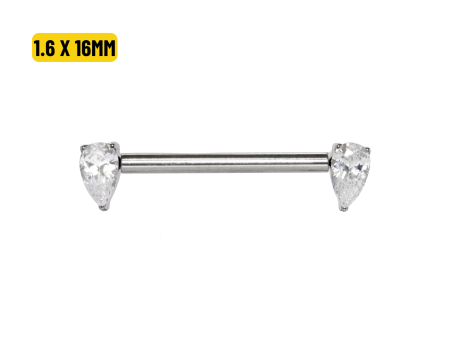 MAMILO TITÂNIO PUSH PIN GOTA – 1.6 X 16MM