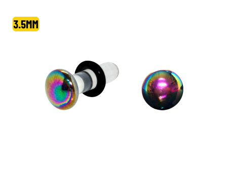 ALARGADOR PLUG VIDRO BOROSSILICATO TOPO BOREAL – 3.5MM