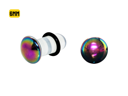 ALARGADOR PLUG VIDRO BOROSSILICATO TOPO BOREAL – 6MM