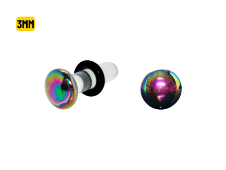 ALARGADOR PLUG VIDRO BOROSSILICATO TOPO BOREAL – 3MM