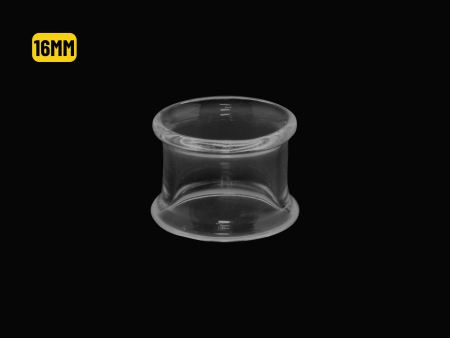 ALARGADOR PLUG VIDRO BOROSSILICATO – 16MM