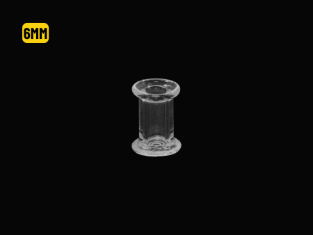 ALARGADOR PLUG VIDRO BOROSSILICATO – 6MM