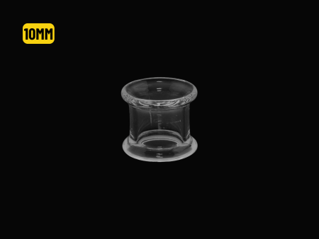 ALARGADOR PLUG VIDRO BOROSSILICATO – 10MM