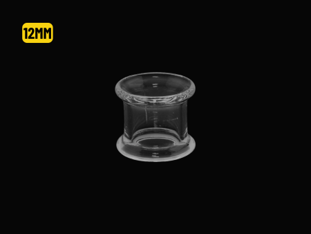 ALARGADOR PLUG VIDRO BOROSSILICATO – 12MM
