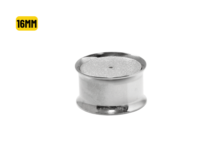 ALARGADOR PLUG AÇO C/ FURO P/ BRINCO – 16MM