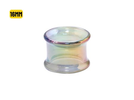 ALARGADOR PLUG VIDRO BOROSSILICATO BOREAL – 16MM